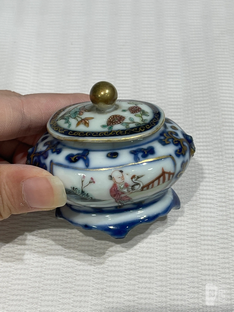 清代 文房小件瓷器一组十件 - 图33